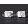 Stainless Steel Cufflinks - Custom rectangle